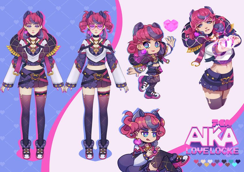 [OC] Aika Lovelocke (2023)